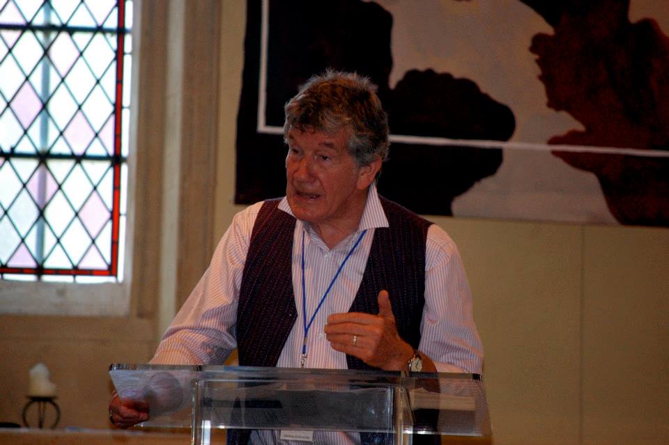Nigel Goodwin, our chaplain, leads worship each morning
